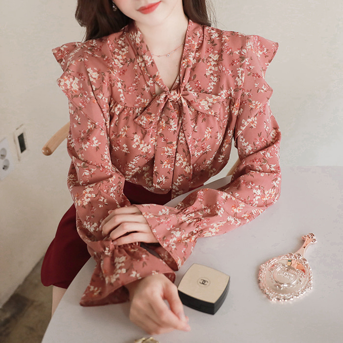 가을꽃송이*blouse/a0761