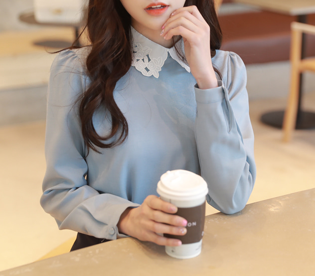 로즈걸리쉬*blouse/m3301