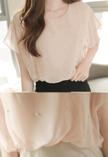 쉬폰나비*blouse/a0614
