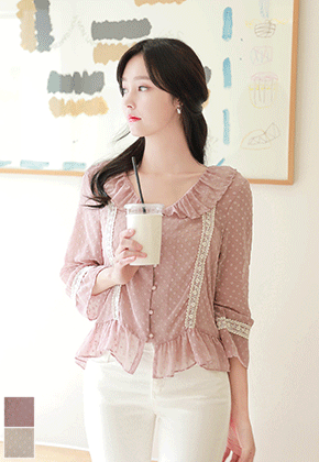 몽글몽글소녀*blouse/m8761
