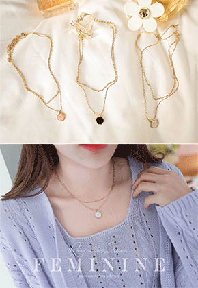컬러포인트*necklace/ac2521