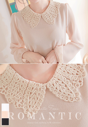 퓨어잎새*blouse/m9003